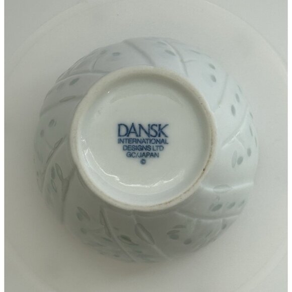 Vintage Dansk Willow Light Votive Candle Holder Gunnar Cyren White Translucent - Picture 6 of 7